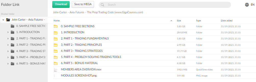 John Carter – Axia Futures – The Prop Trading Code