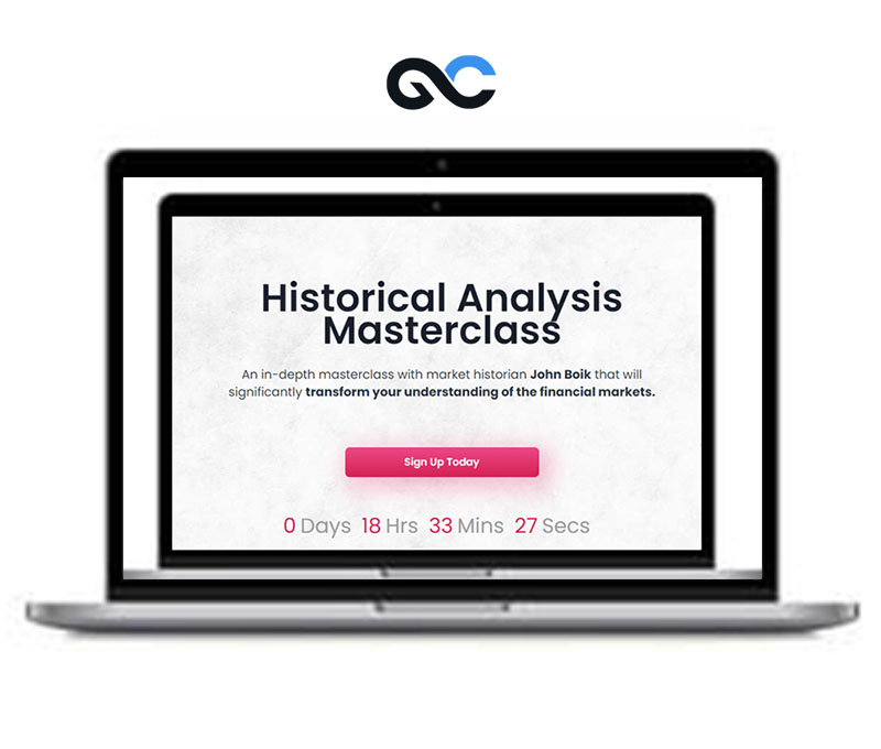 John Boik - Historical Analysis Masterclass Premium