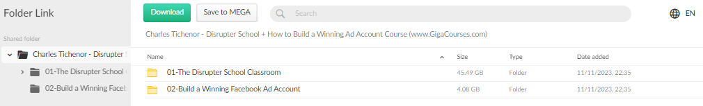 Charles Tichenor - Disrupter School + How to Build a Winning Ad Account Course