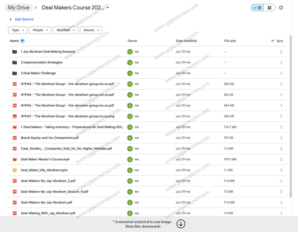 Deal Makers Course 2024 by Jay Abraham