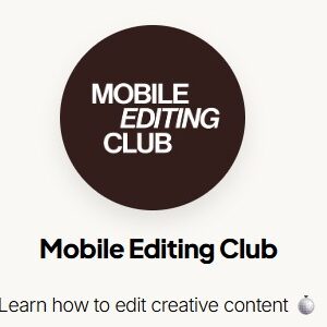 Mobile Editing Club - Branded AI Guide