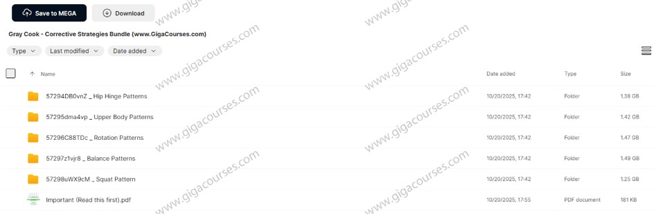 Gray Cook - Corrective Strategies Bundle