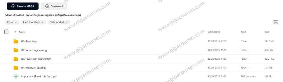 Milan Untethrd - Inner Engineering