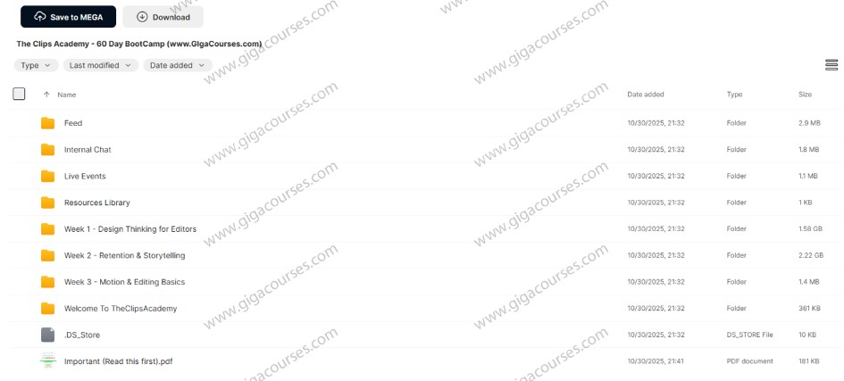 The Clips Academy - 60 Day BootCamp