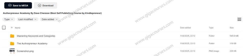 Authorpreneur Academy By Dave Chesson (Best Self Publishing Course by Kindlepreneur)