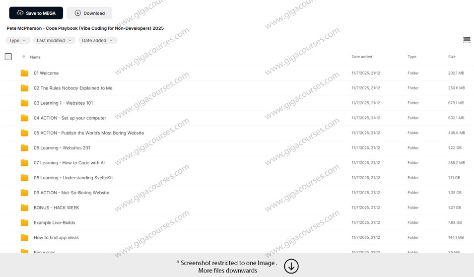 Pete McPherson - Code Playbook (Vibe Coding for Non-Developers) 2025