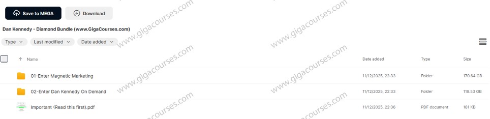 Dan Kennedy - Diamond Bundle