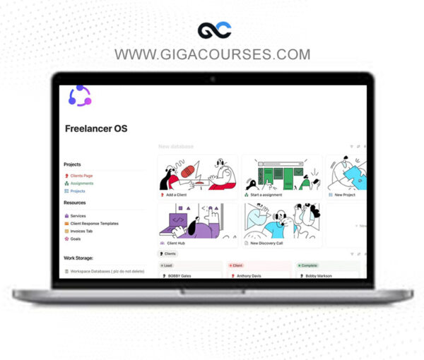 Freelancer OS (all-in-one template)