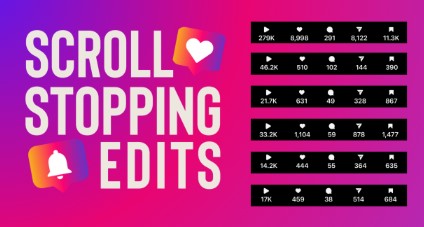 Scroll Stopping Edits - video editing course