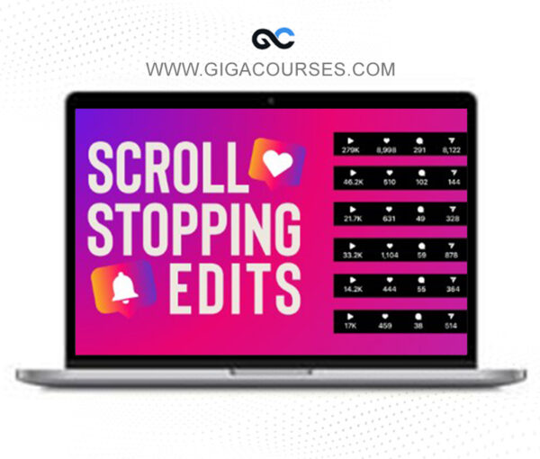 Scroll Stopping Edits - video editing course
