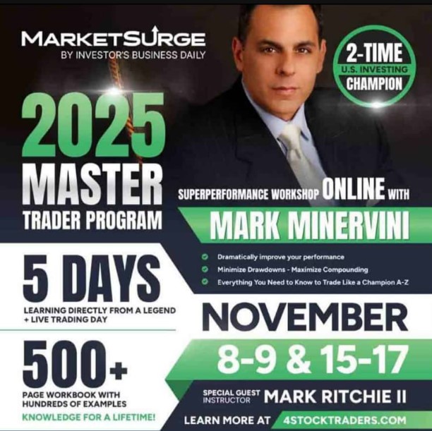 Mark Minervini Master Trader Program 2025