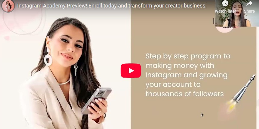 Valeriya Lisitsyna – Instagram Academy