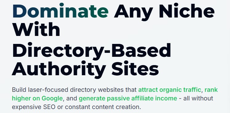 Hyper-Niche Authority Blueprint - The Complete System for Building Profitable Directory Sites