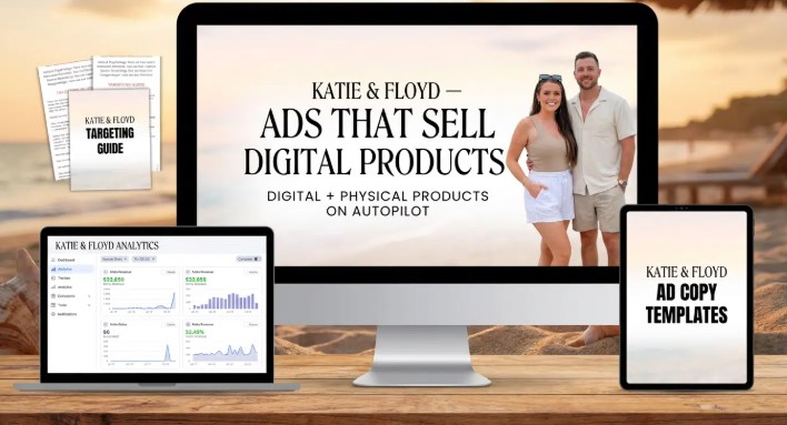 Katie & Floyd – Ads That Sell Digital Products+$3k Cash Days